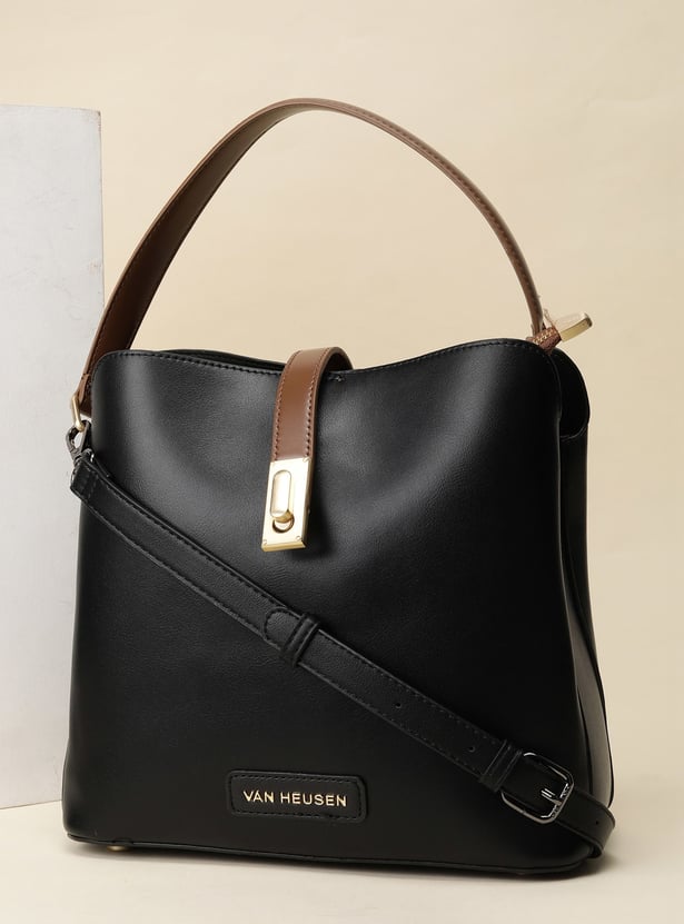 VAN HEUSEN Solid Handheld Bag