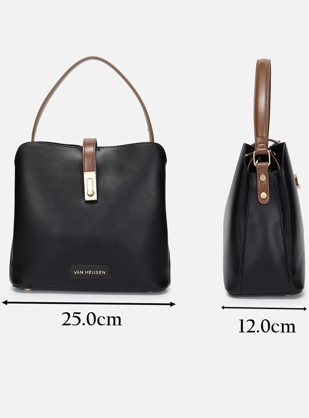 VAN HEUSEN Solid Handheld Bag