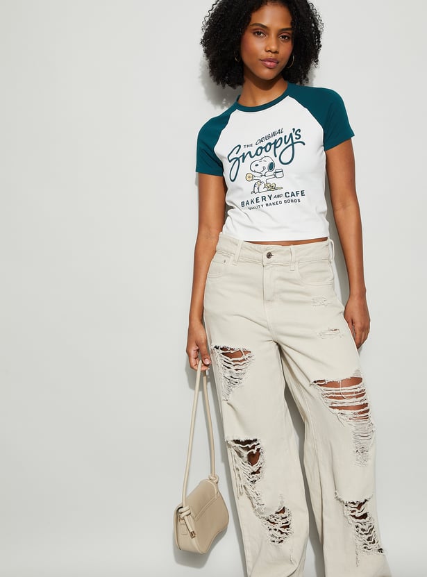 GINGER Snoopy T-shirt