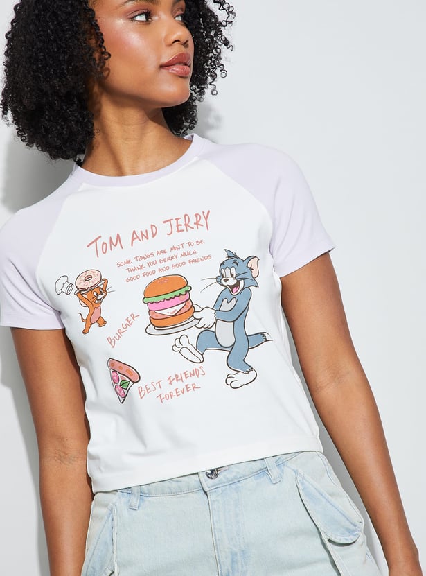 GINGER Tom and Jerry Character T-shirt
