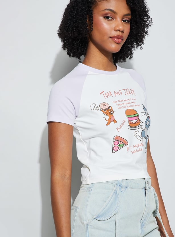 GINGER Tom and Jerry Character T-shirt