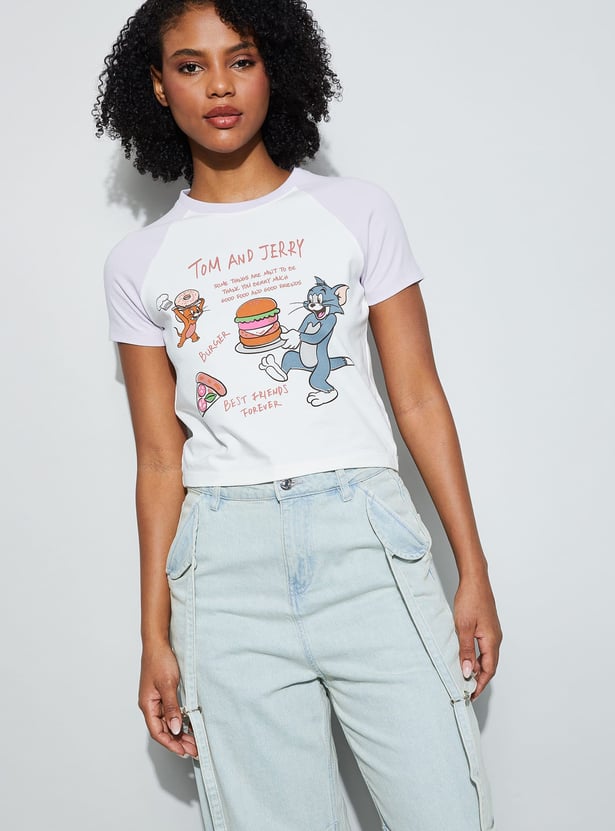 GINGER Tom and Jerry Character T-shirt