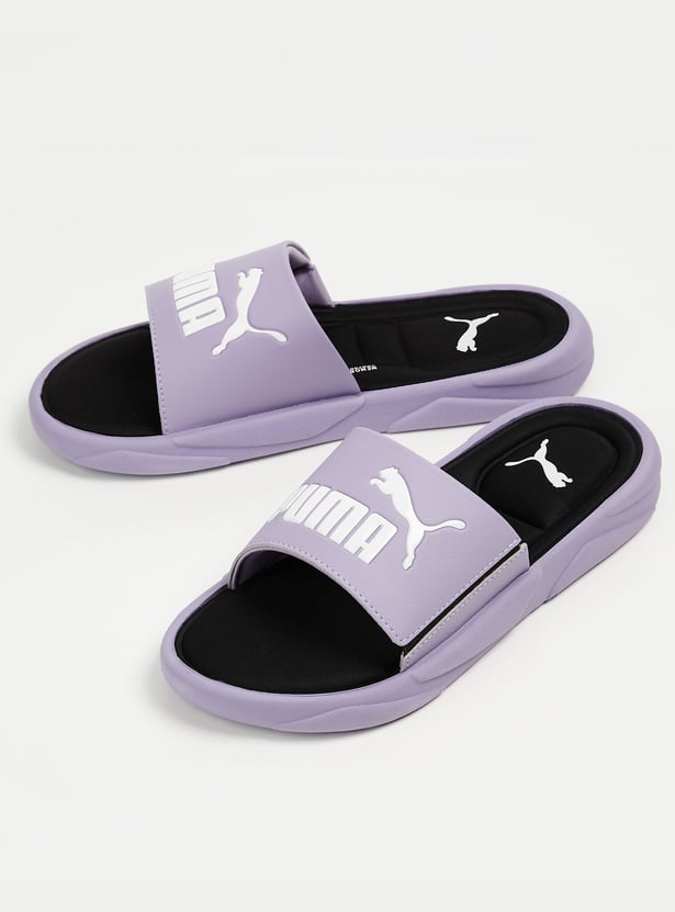 PUMA Solid Design Sliders Flip Flops