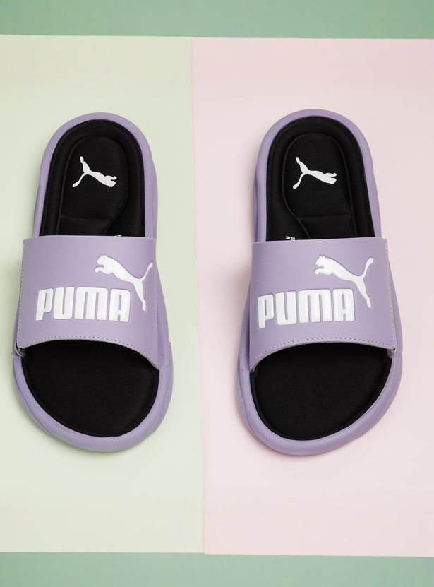PUMA Solid Design Sliders Flip Flops