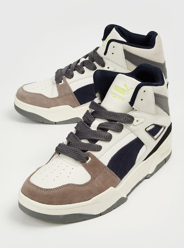PUMA Colourblock Lace-Up Sports Shoes