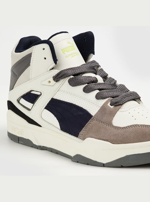 PUMA Colourblock Lace-Up Sports Shoes