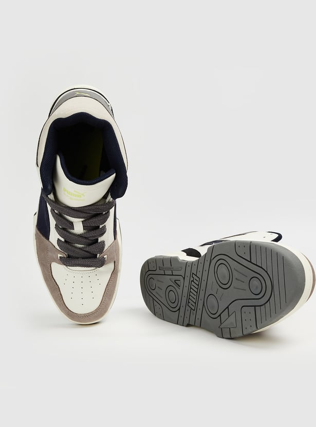 PUMA Colourblock Lace-Up Sports Shoes