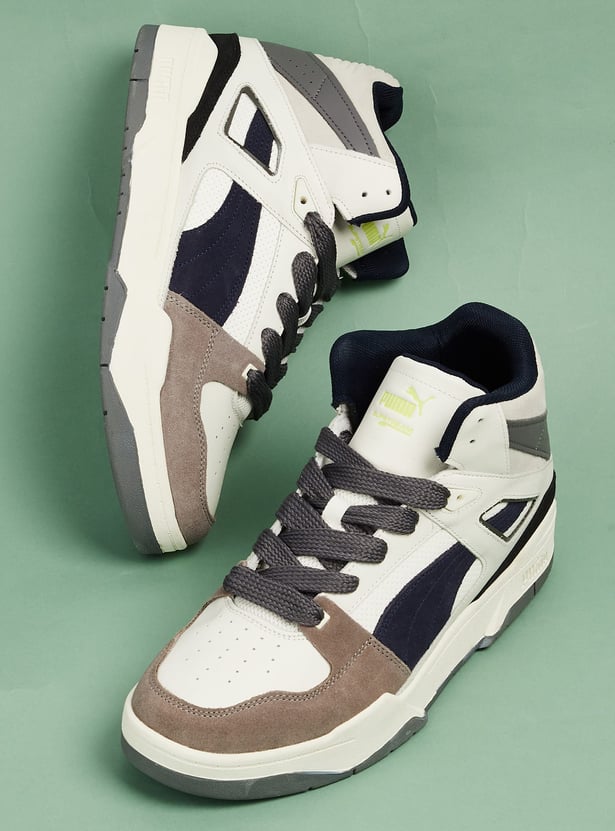 PUMA Colourblock Lace-Up Sports Shoes