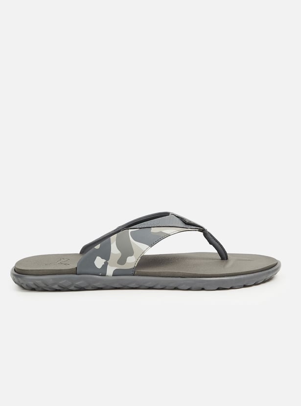 PUMA Camouflage Print Flip Flops