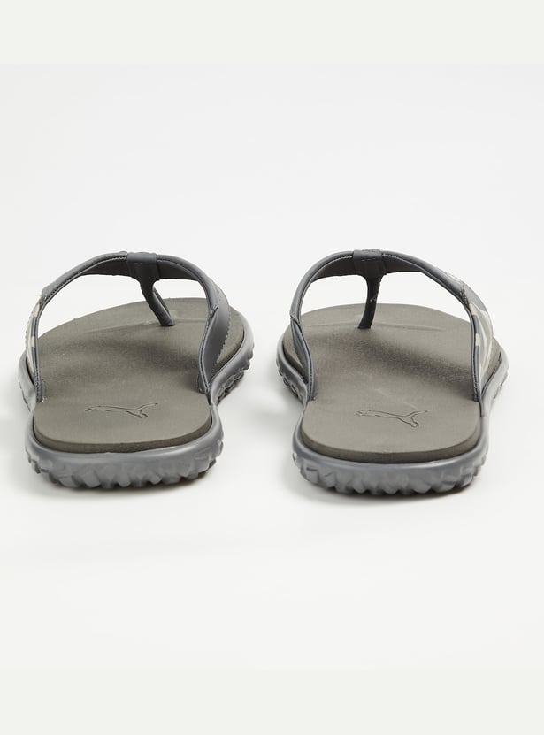 PUMA Camouflage Print Flip Flops