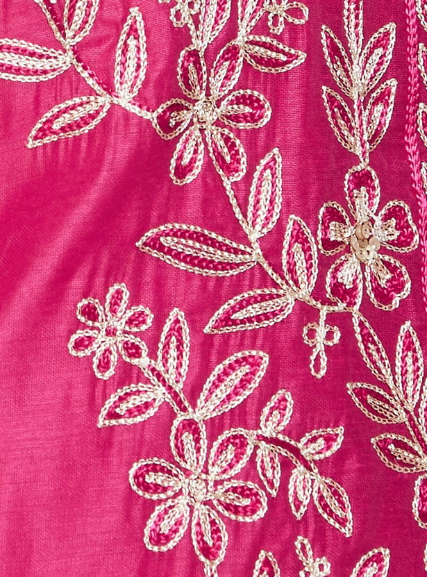 LIBAS Embroidered Straight Kurta Festive Wear