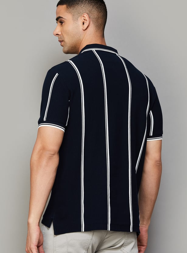 US POLO ASSN Striped Polo T-shirt