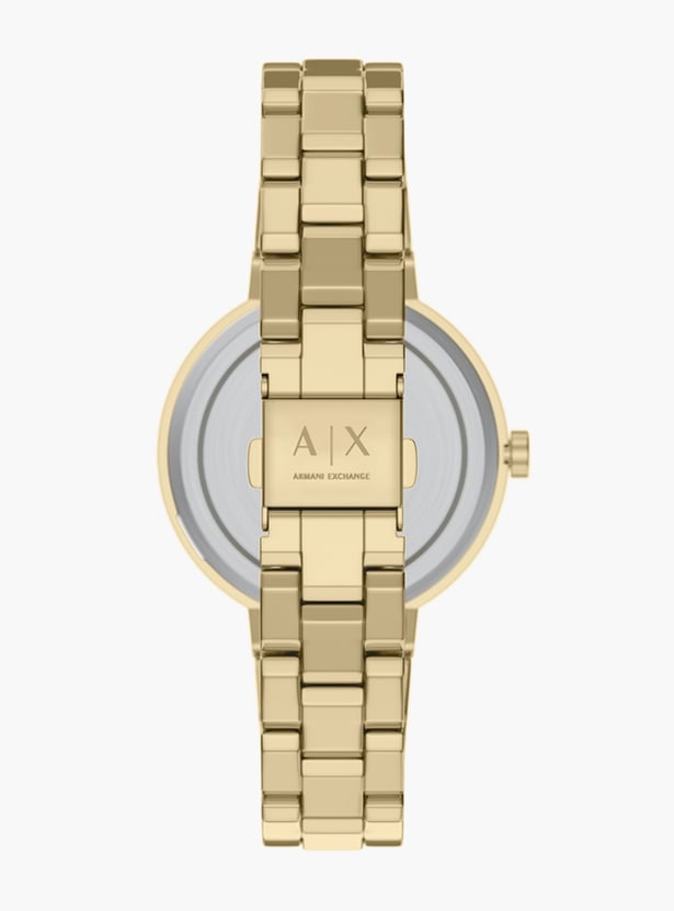 ARMANI EXCHANGE Jackie Stainless Steel Analog Watch Set - AX7177SET