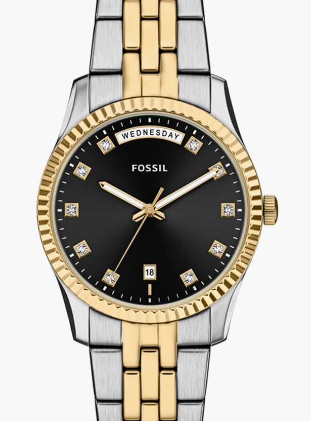 FOSSIL Scarlette Stainless Steel Analog Watch-ES5458I