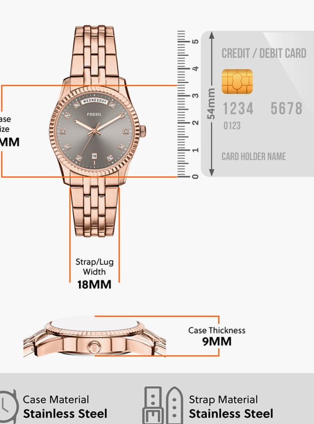 FOSSIL Scarlette Quartz Analog Watch-ES5459I