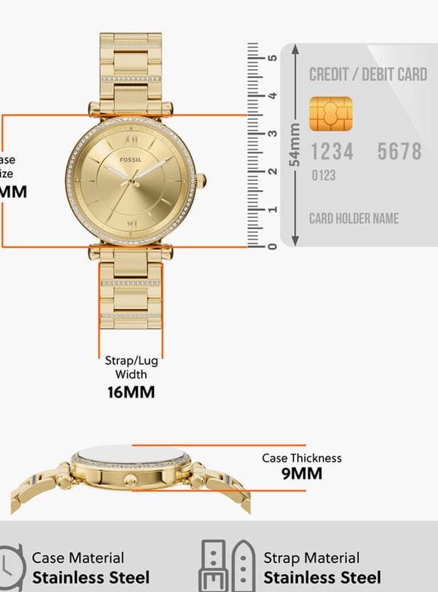 FOSSIL Carlie Analog Watch - ES5465I