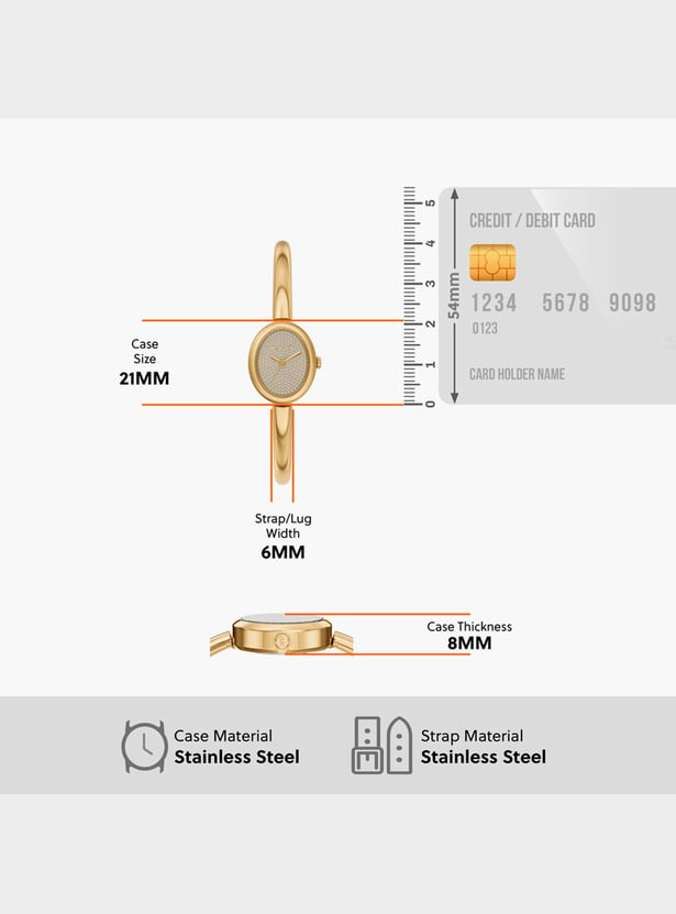 MICHAEL KORS Maude Stainless Steel Analog Watch - MK7593I