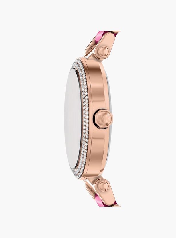 MICHAEL KORS Parker Embellished Analog Watch - MKO1256I