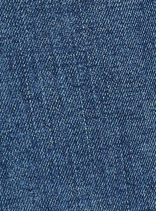 FAME FOREVER Washed Slim Straight Jeans