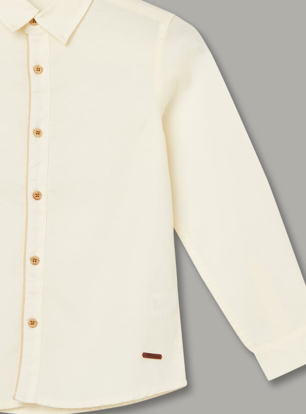 FAME FOREVER Boys Solid Shirt