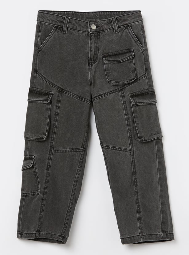 FAME FOREVER Boys Solid Jeans