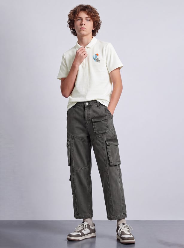 FAME FOREVER Boys Solid Jeans