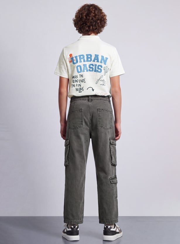 FAME FOREVER Boys Solid Jeans