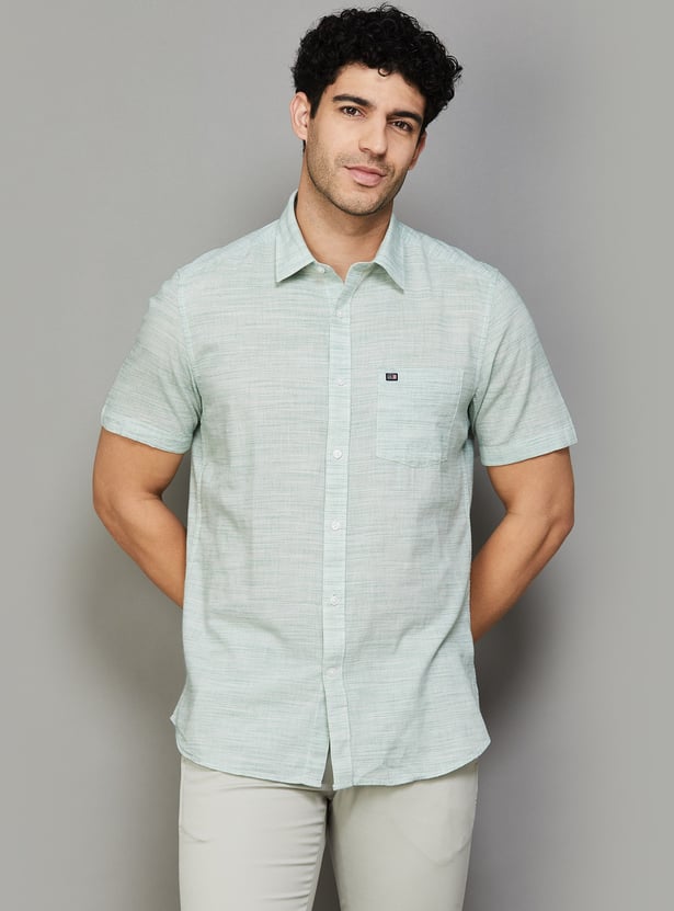 ARROW SPORT Solid Regular Fit Shirt