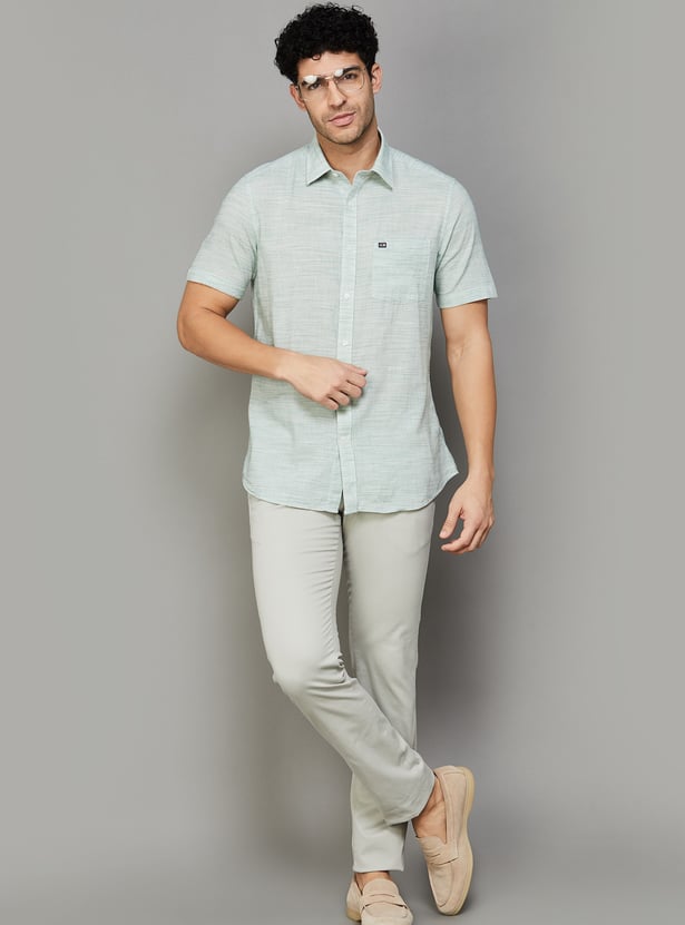 ARROW SPORT Solid Regular Fit Shirt