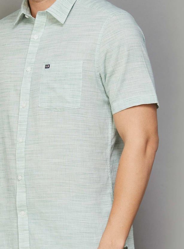 ARROW SPORT Solid Regular Fit Shirt
