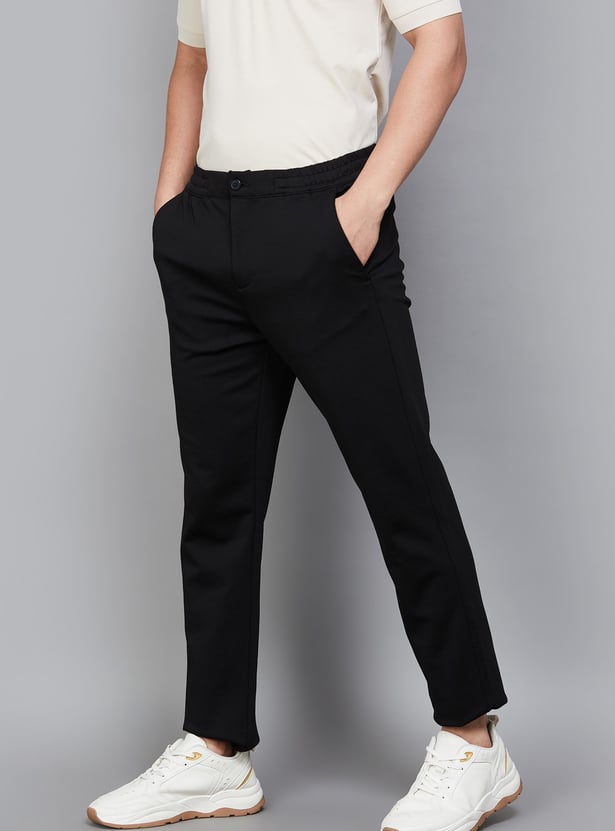 CELIO Solid Super Slim Trousers