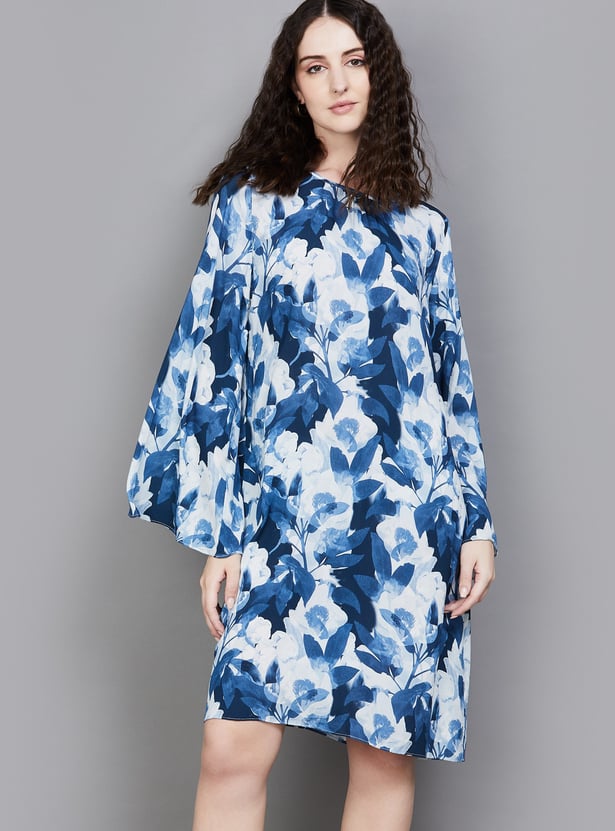 AND Floral Print Shift Dress