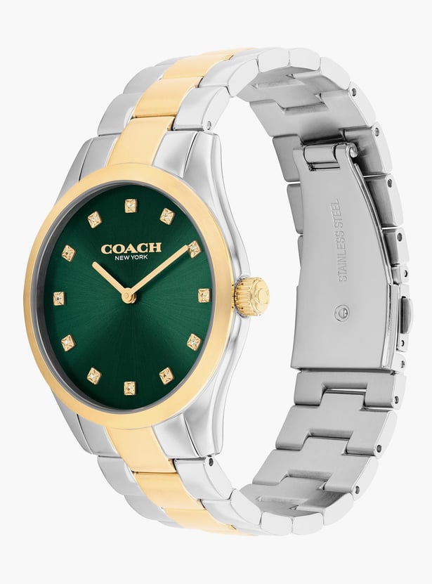 COACH Brooks Stainless Steel Analog Watch - 14504642