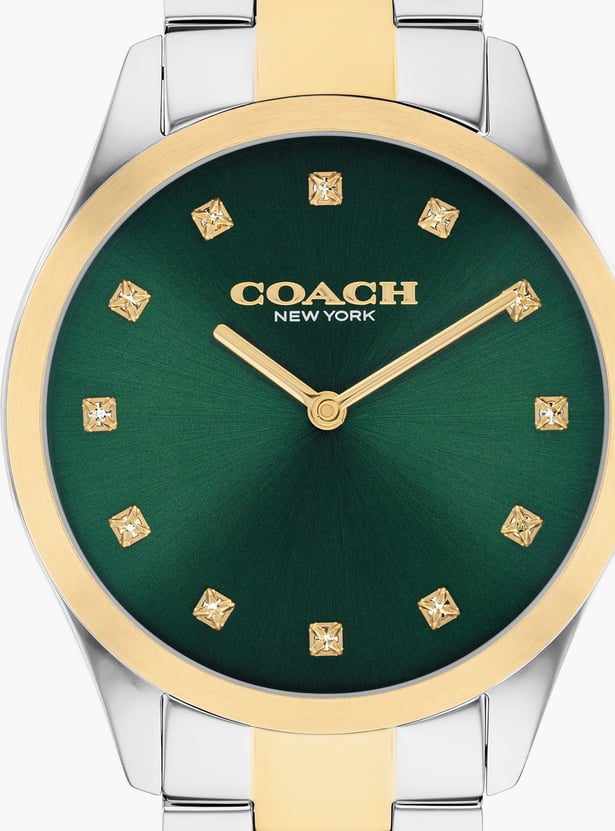 COACH Brooks Stainless Steel Analog Watch - 14504642