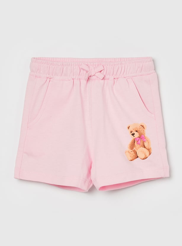 FAME FOREVER Girls Printed Shorts