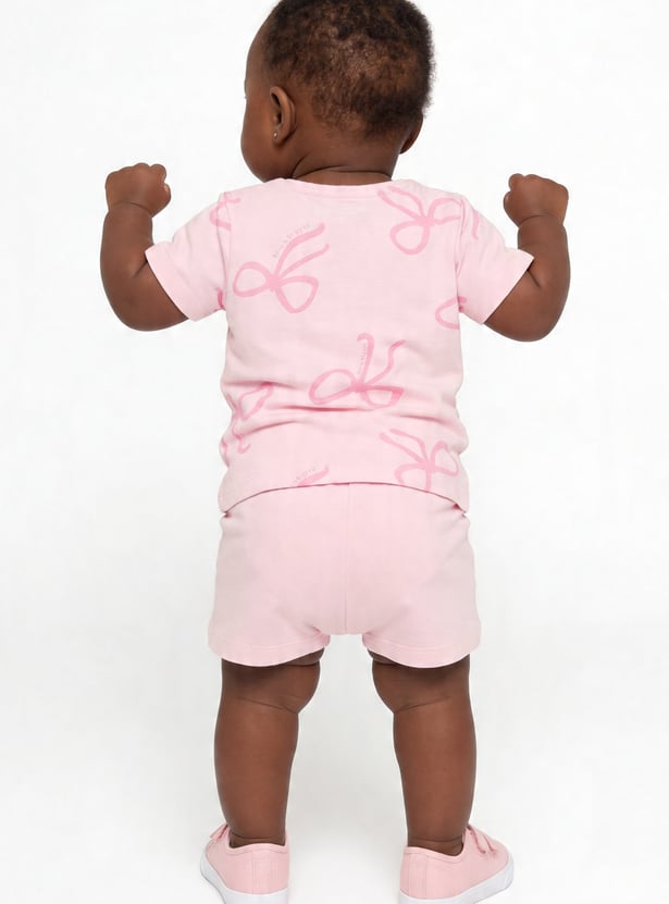 FAME FOREVER Girls Printed Shorts