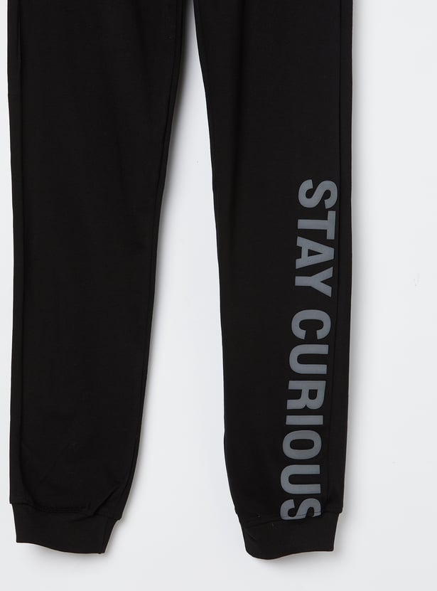 FAME FOREVER Boys Printed Track Pants