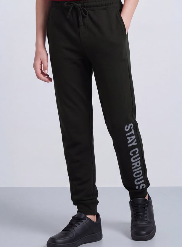 FAME FOREVER Boys Printed Track Pants