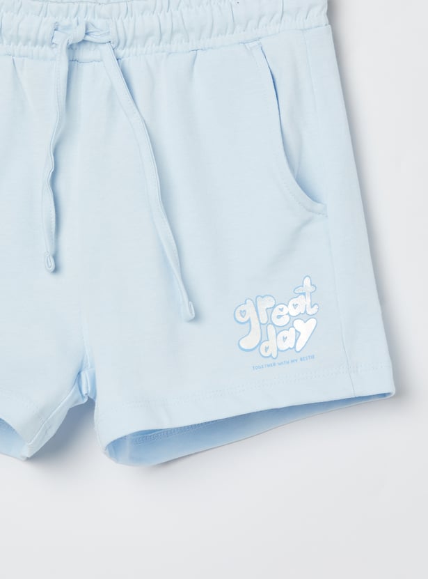 FAME FOREVER Girls Drawstring Shorts