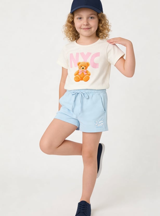 FAME FOREVER Girls Drawstring Shorts