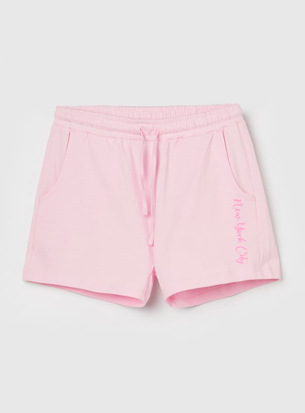 FAME FOREVER Girls Solid Shorts