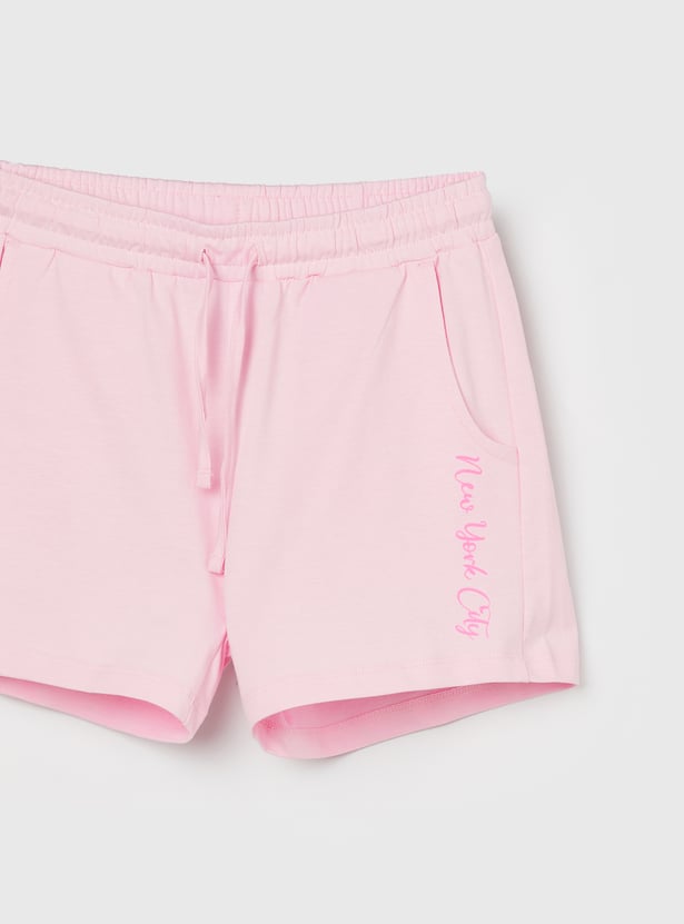 FAME FOREVER Girls Solid Shorts