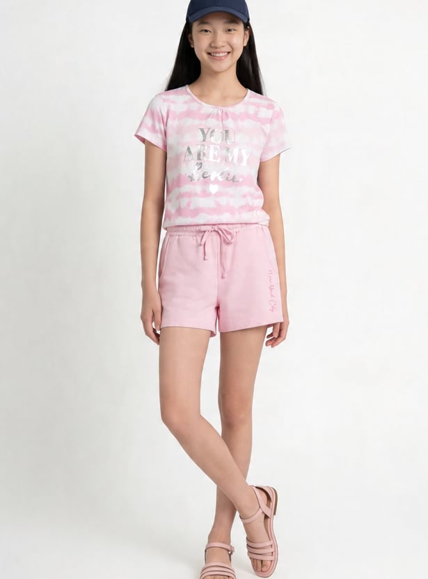 FAME FOREVER Girls Solid Shorts