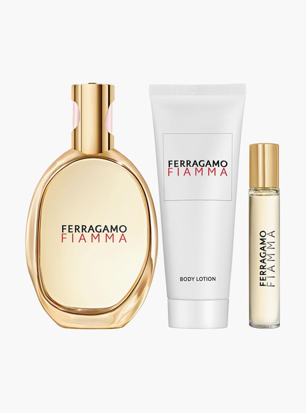SALVATORE FERRAGAMO Fiamma Eau De Parfum Gift Set - 215ml