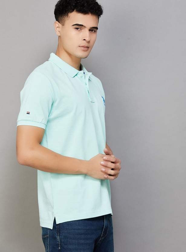 US POLO ASSN Solid Polo T-shirt