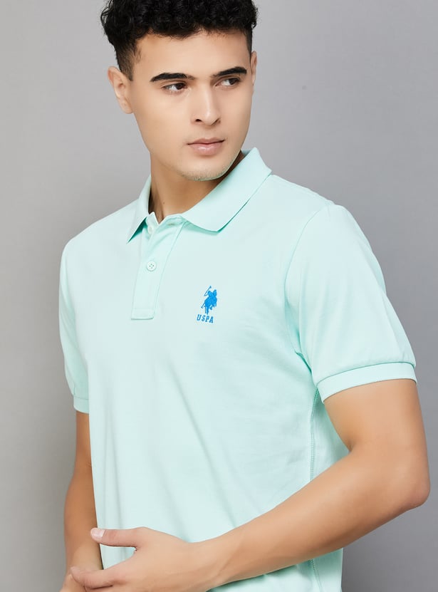 US POLO ASSN Solid Polo T-shirt