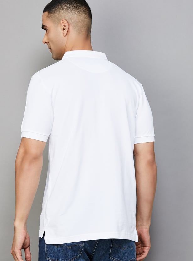 US POLO ASSN Solid Polo T-shirt