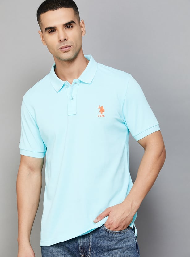 US POLO ASSN Solid Polo T-shirt