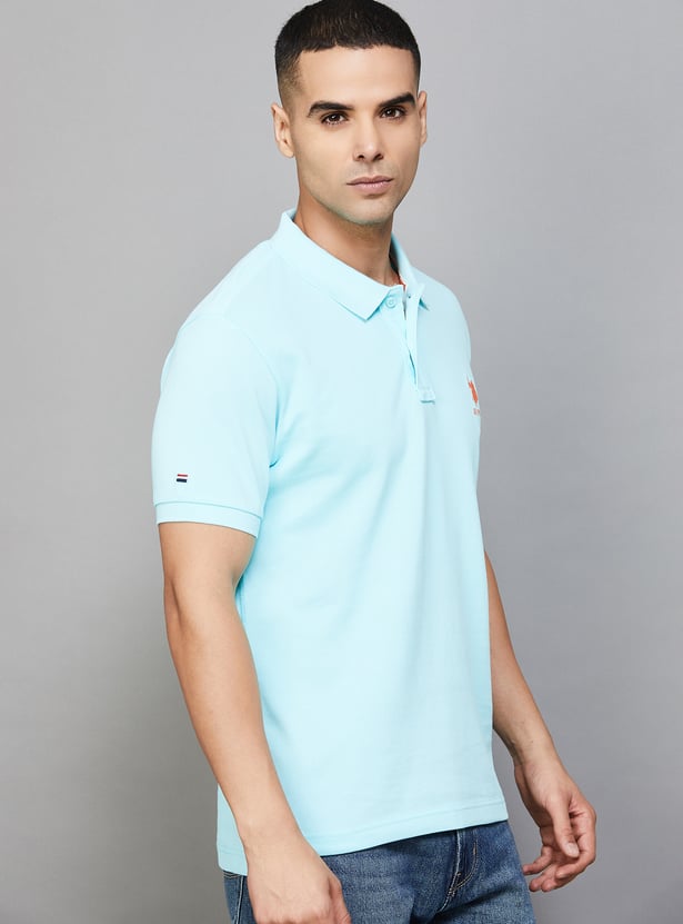 US POLO ASSN Solid Polo T-shirt