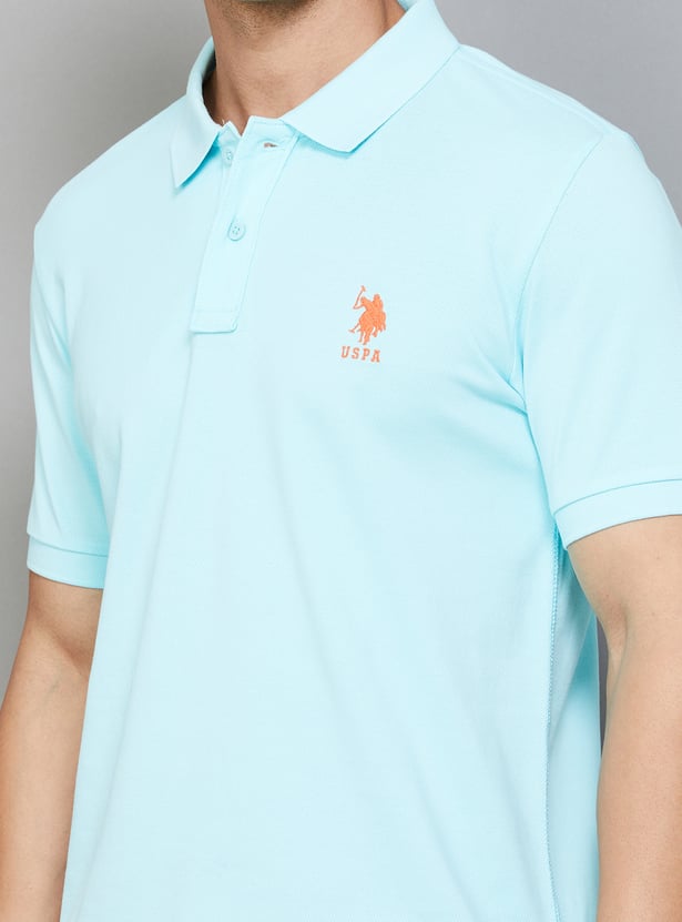 US POLO ASSN Solid Polo T-shirt